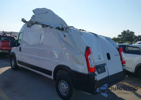 2025 Ram Promaster 2500 Tradesman High Roof 159 Wb W/Pass Seat z USA, uszkodzony, nr VIN 3C6LRVDG7SE509110